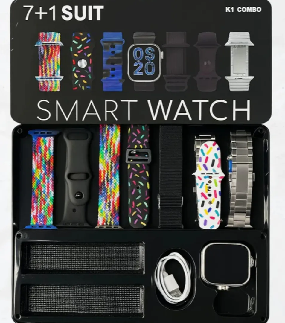 SMART WATCH ULTRA MAX 7 CORREAS DIFERENTES K1-COMBO 