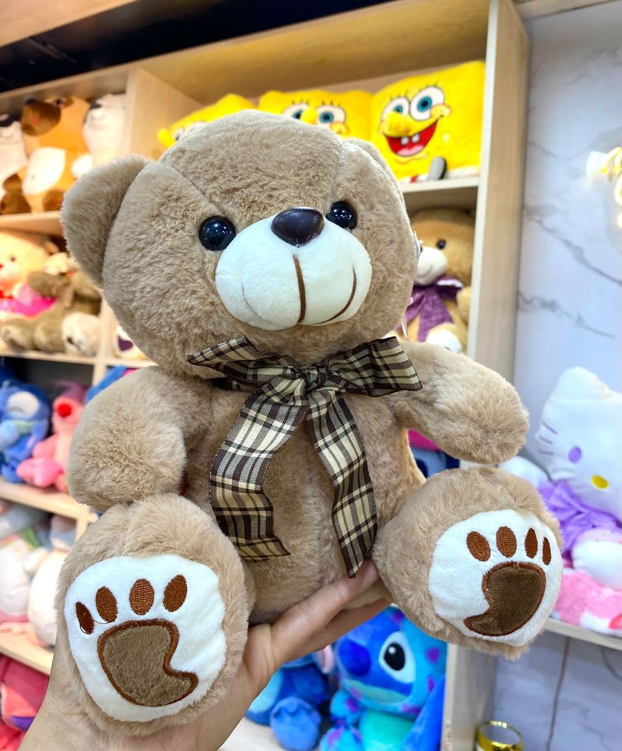 OSO HUELLAS de peluches 25cm