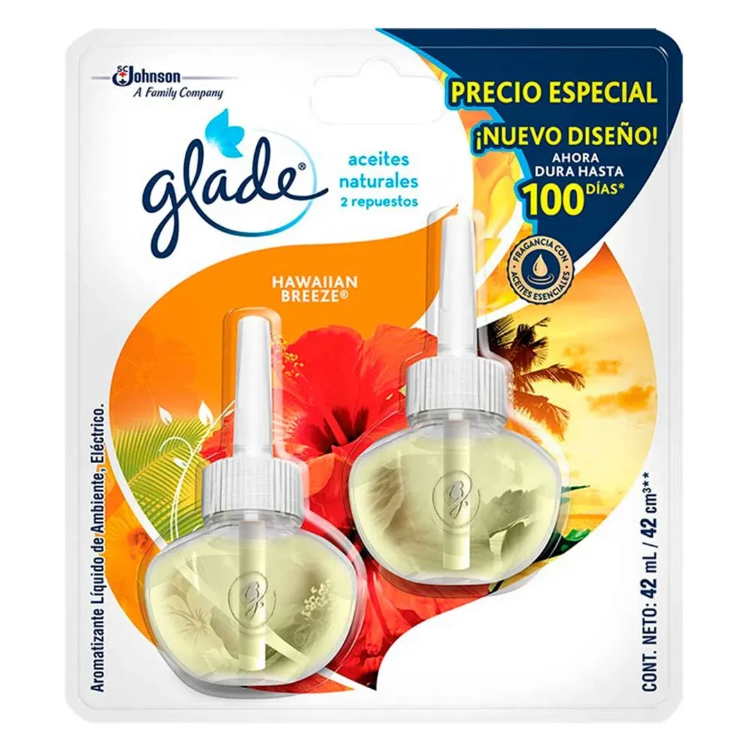  T. ACEITES HAWAIIAN REPUESTO X 2 UNIDADES 21 ML