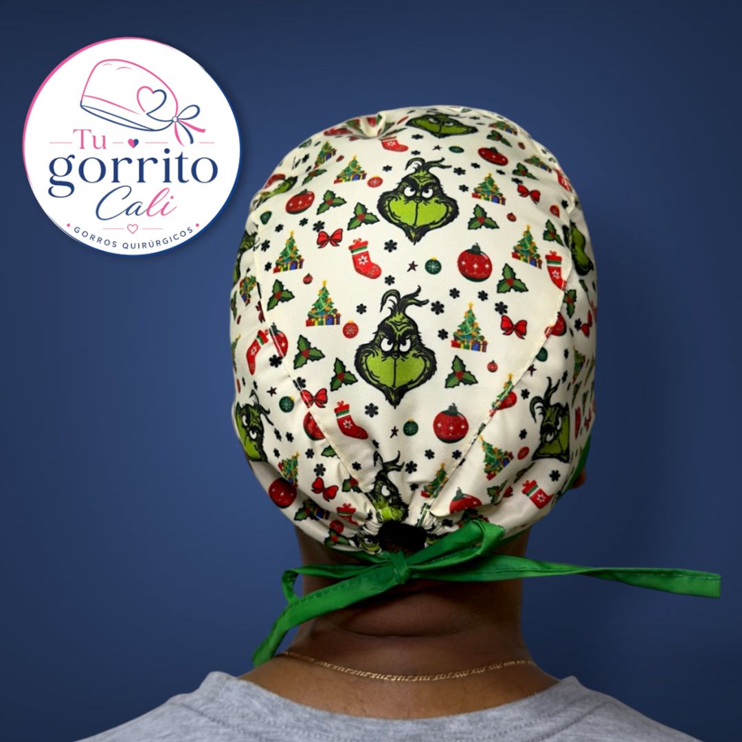 Grinch Navidad beige hombre 
