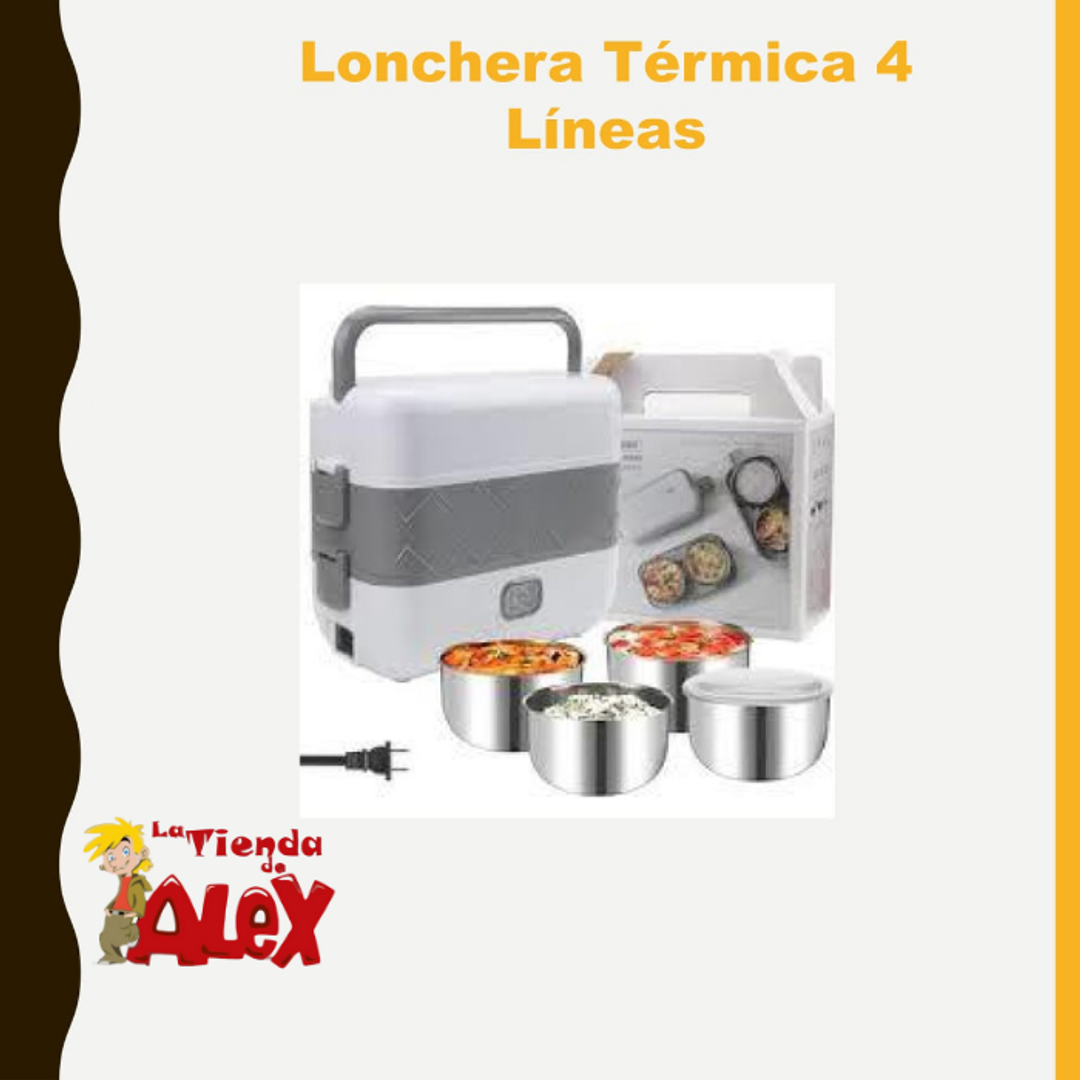 Lonchera Térmica 4 Líneas