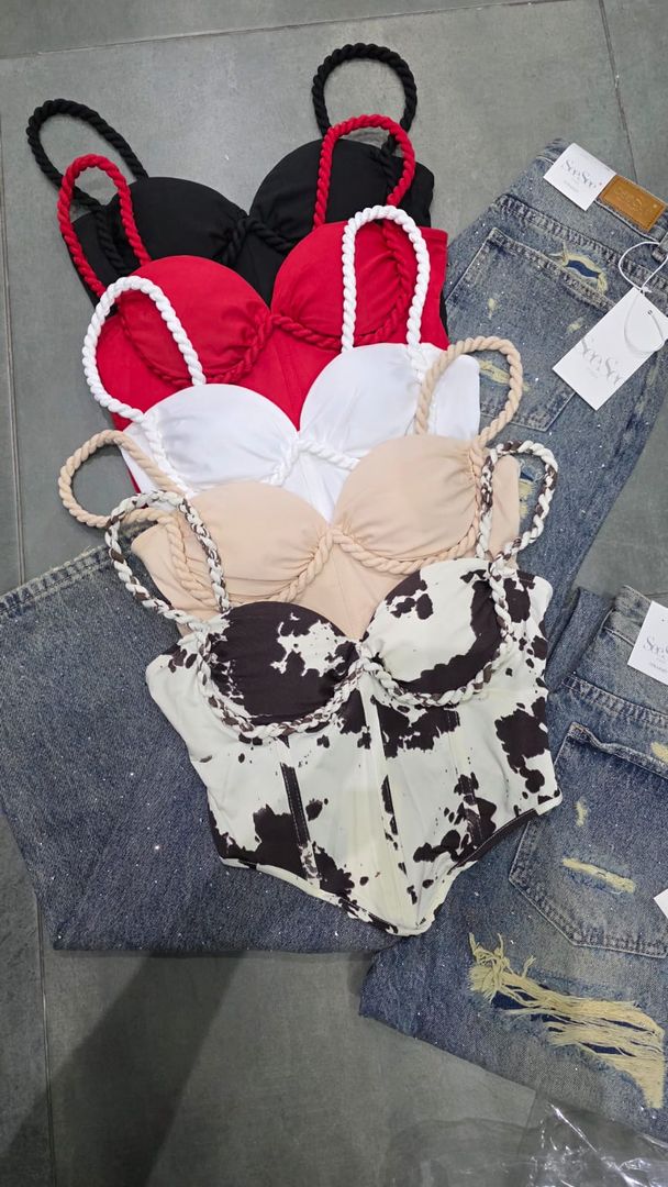 CROPTOP CORSET AMERICANO