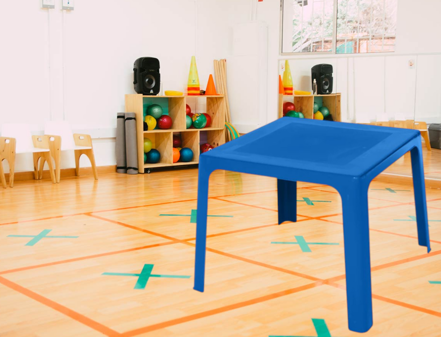 MESA PEQUEÑIN AZUL NORMAL-RIMAX