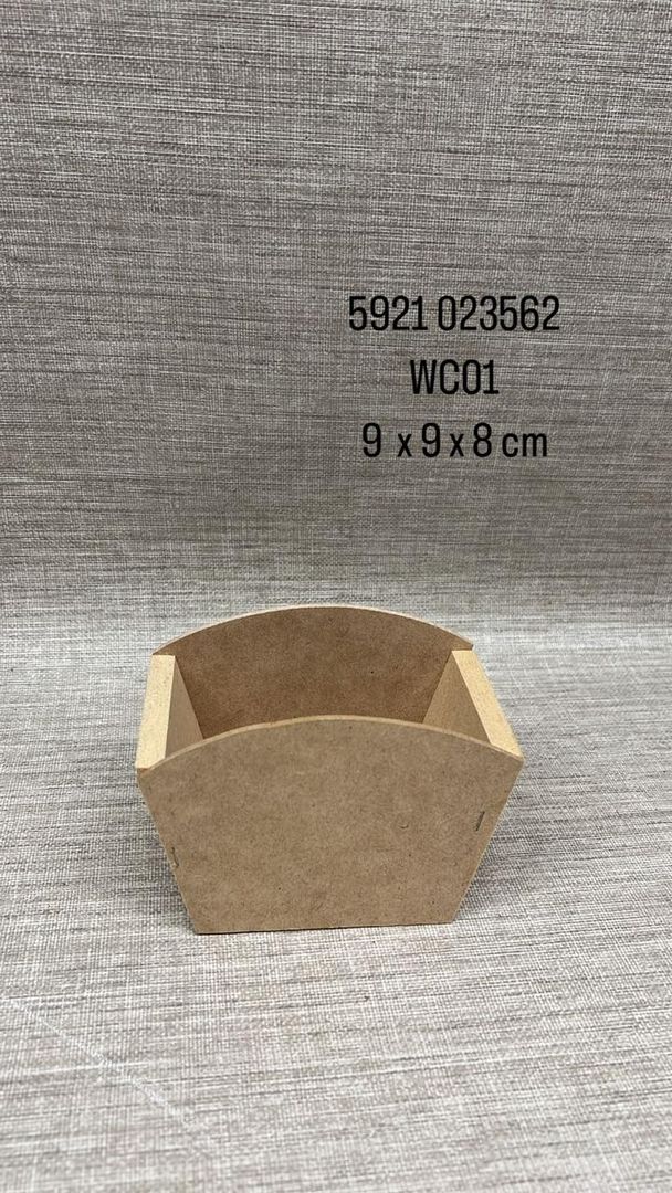 CAJA BARCO PEQUEÑO 9*9*8