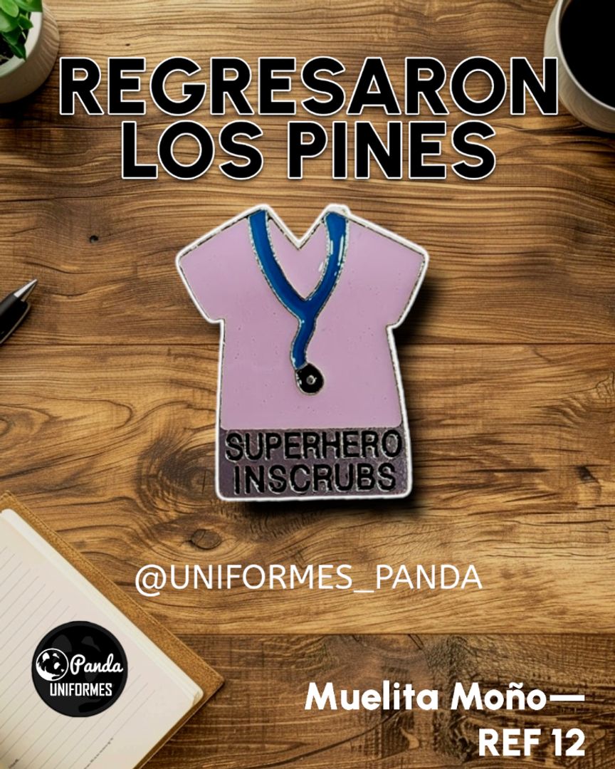  PIN CAMISETA 