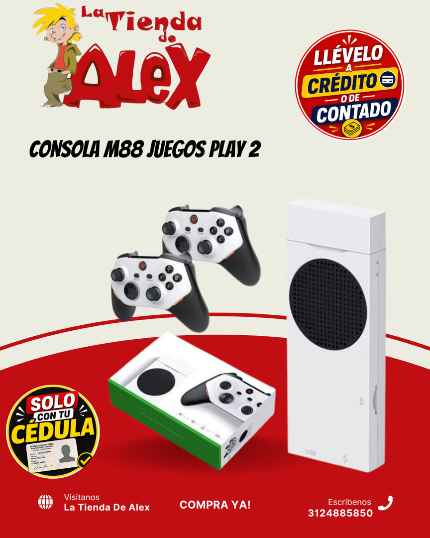 CONSOLA M88 JUEGOS PLAY 2