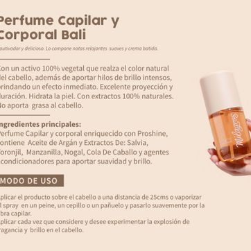 Imagen del producto PERFUME CAPILAR BALI