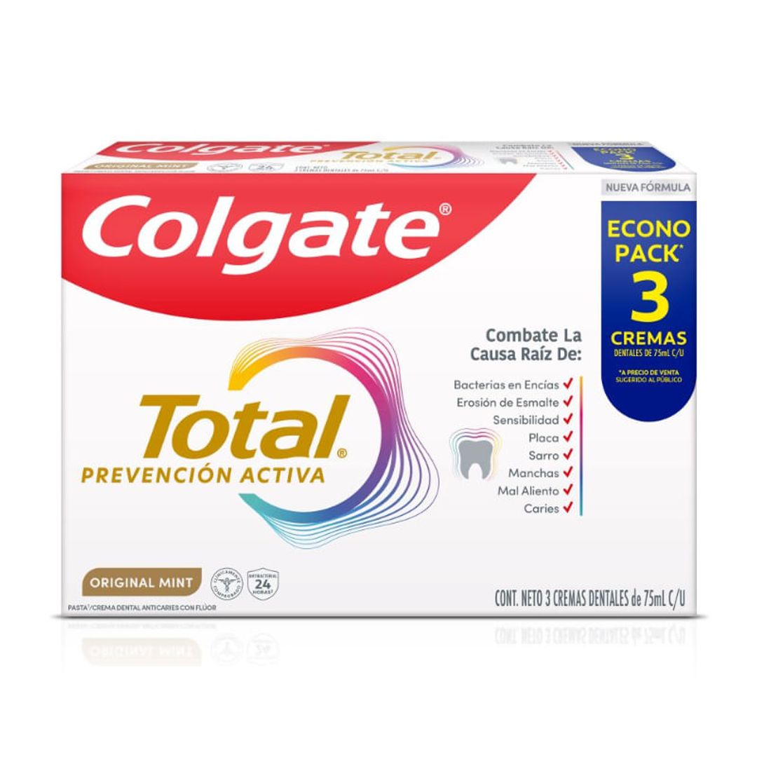 CREMA DENTAL COLGATE TOTAL 12*3*75ML