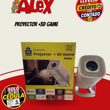 Imagen del producto PROYECTOR +3D GAME 