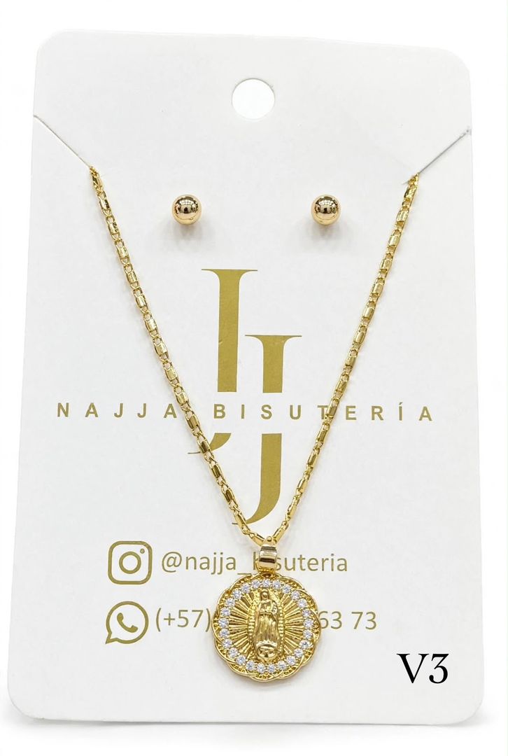 Collar Rodinado Virgen