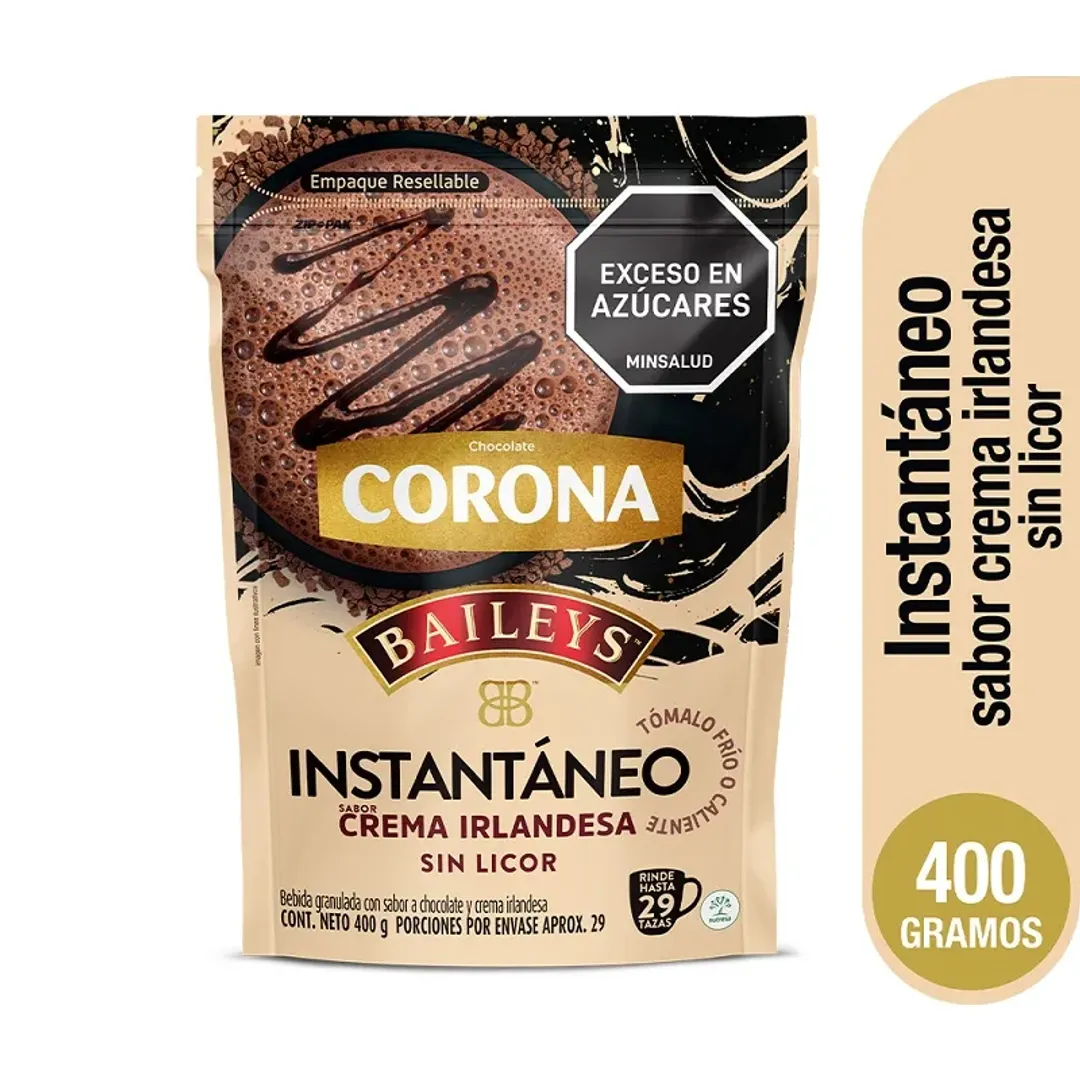 CHOCOLATE CORONA BAILEYS INST*400G