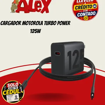 Imagen del producto Cargador Motorola Turbo Power 125W