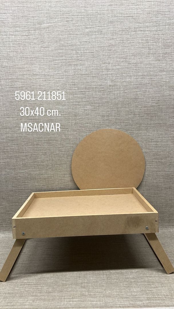 MESA CON ARO GRANDE 30X40