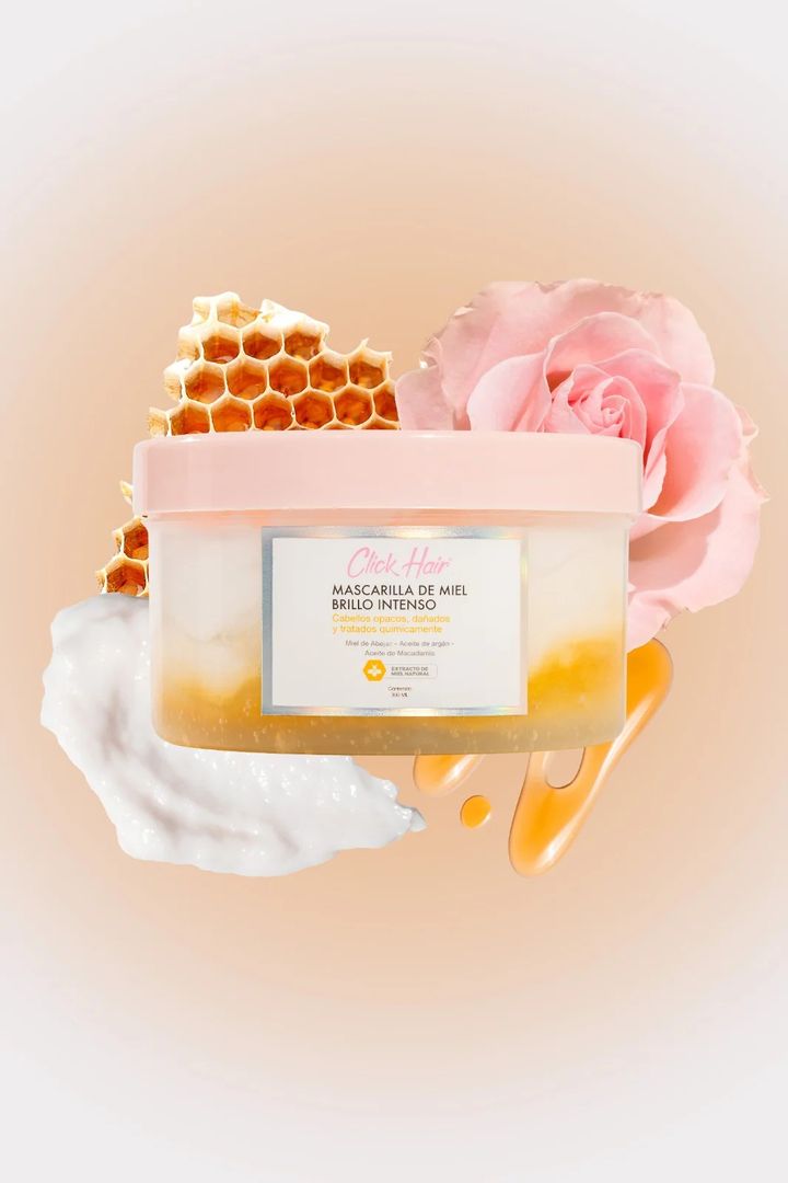 Mascarilla Miel Brillo Intenso Click Hair