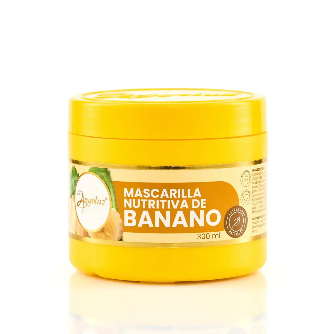Mascarilla con banano 
