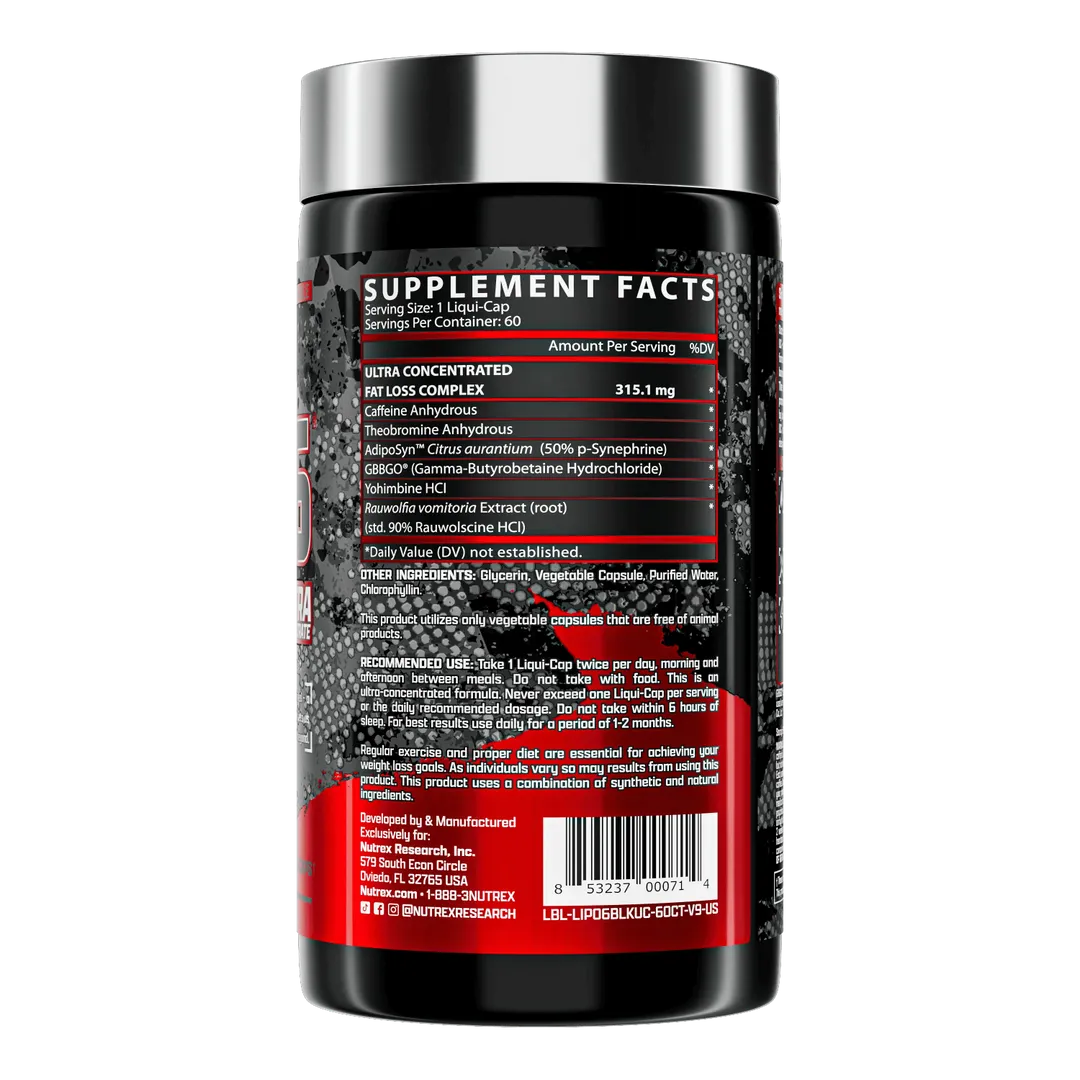 Lipo 6 black ultra concentrado