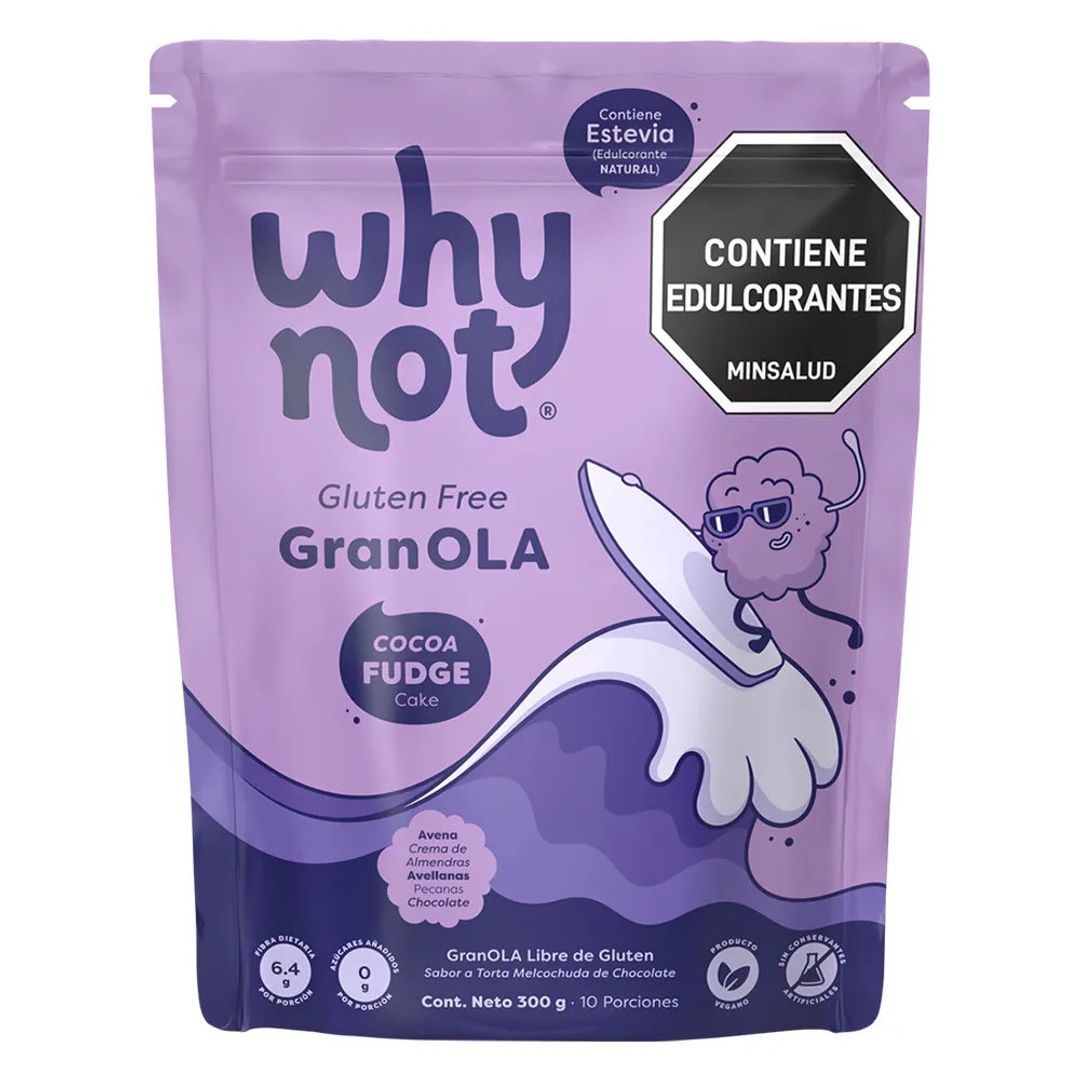 GRANOLA COCOA FUDGE CAKE WHY NOT*300G