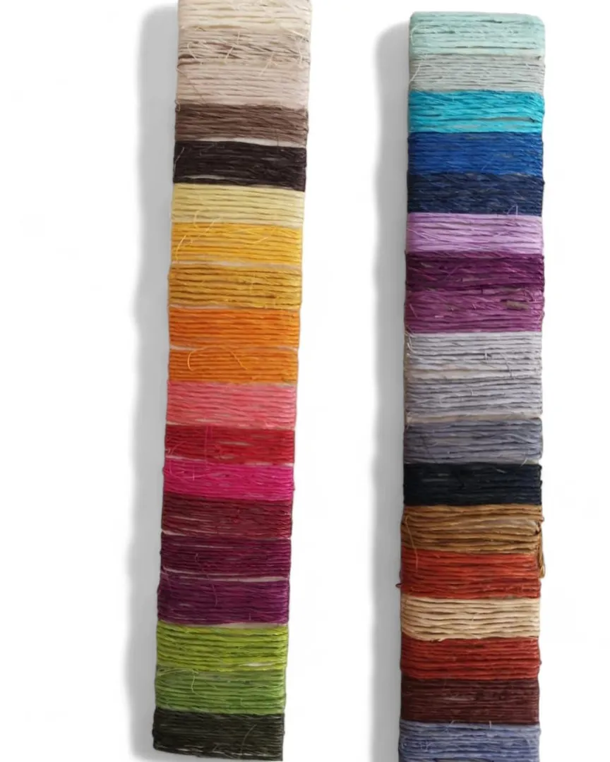 LÁMPARA EN TEJIDO NATURAL