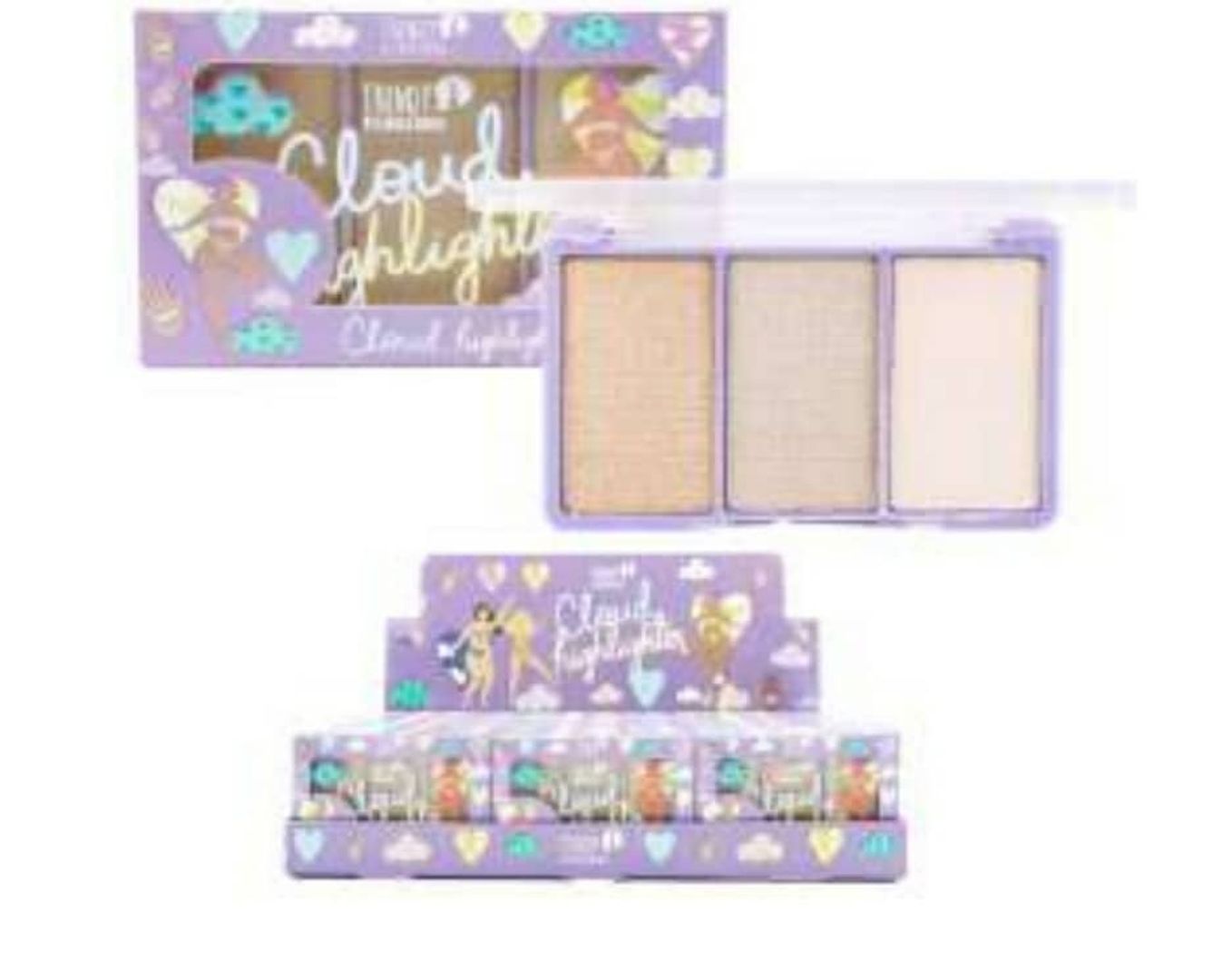 Iluminador en trio Cloud trendy CHT1253