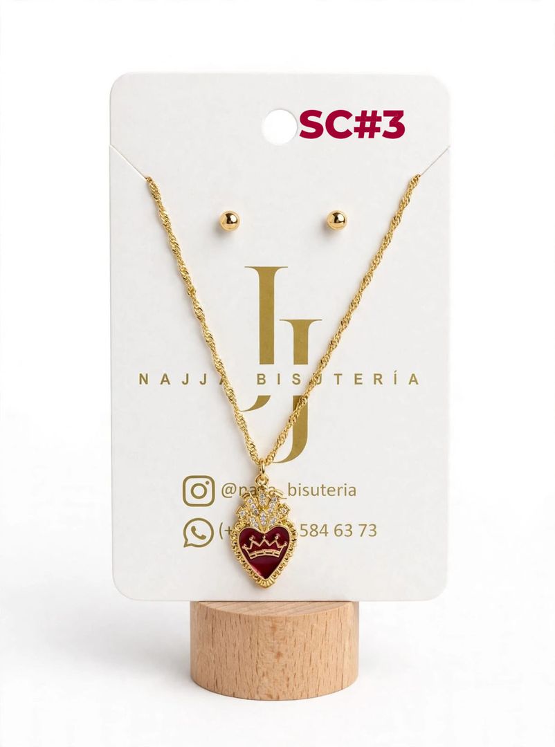 Collar Sagrado Corazón 