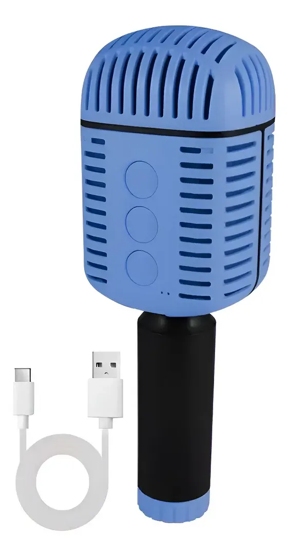 MICROFONO PORTATIL BOCINA INALAMBRICO EFECTOS DE VOZ