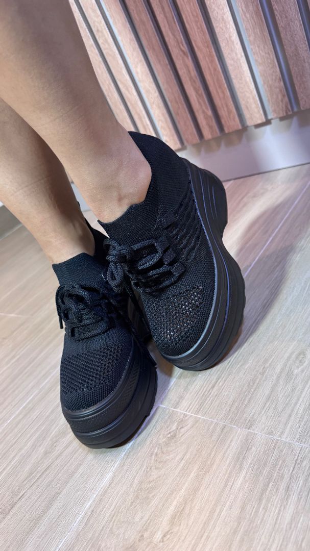 TENIS TEJIDOS BLACK 