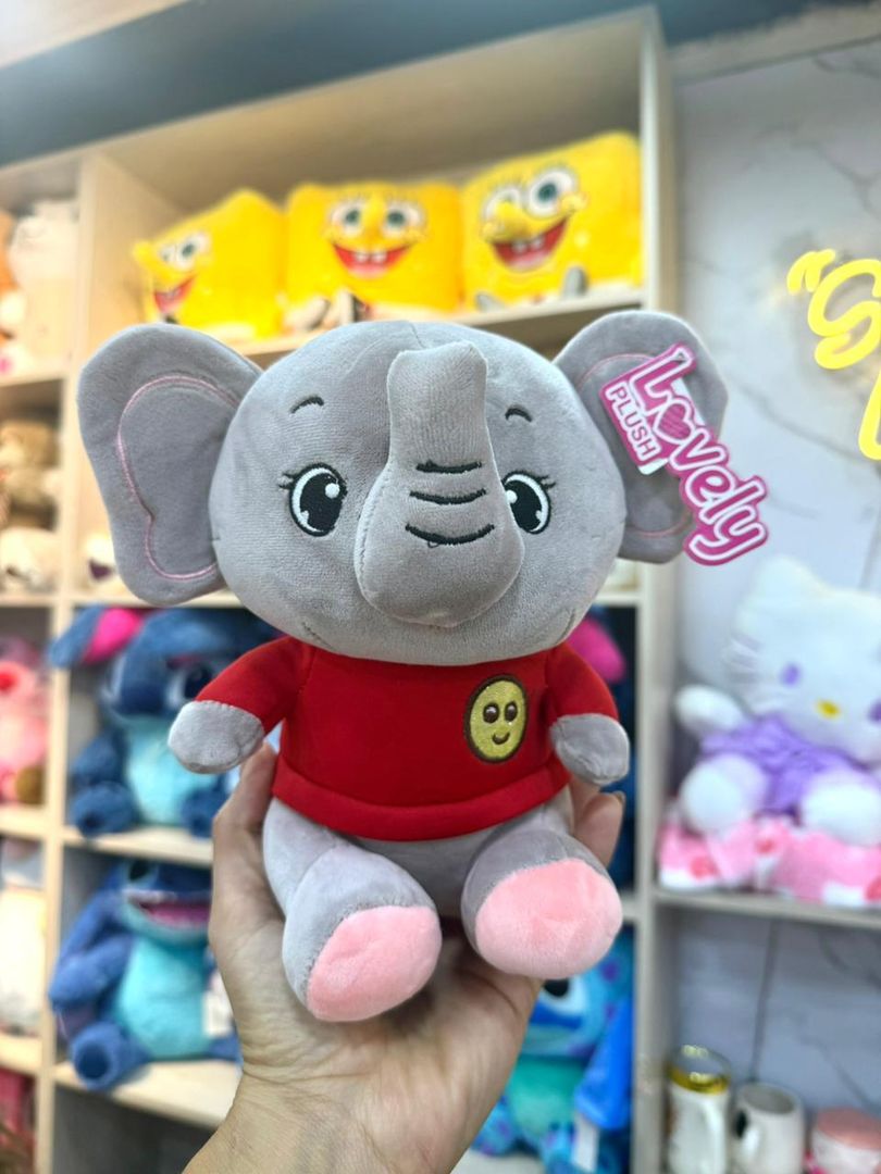 ELEFANTE BUZO LANA de peluche 20cm
