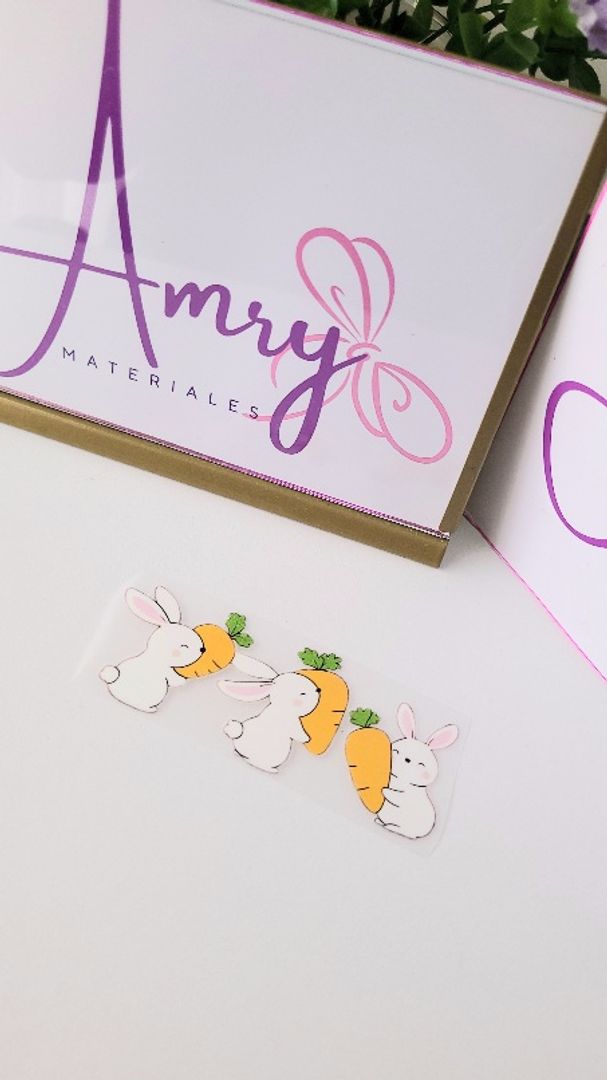 Sticker Conejo Cinta