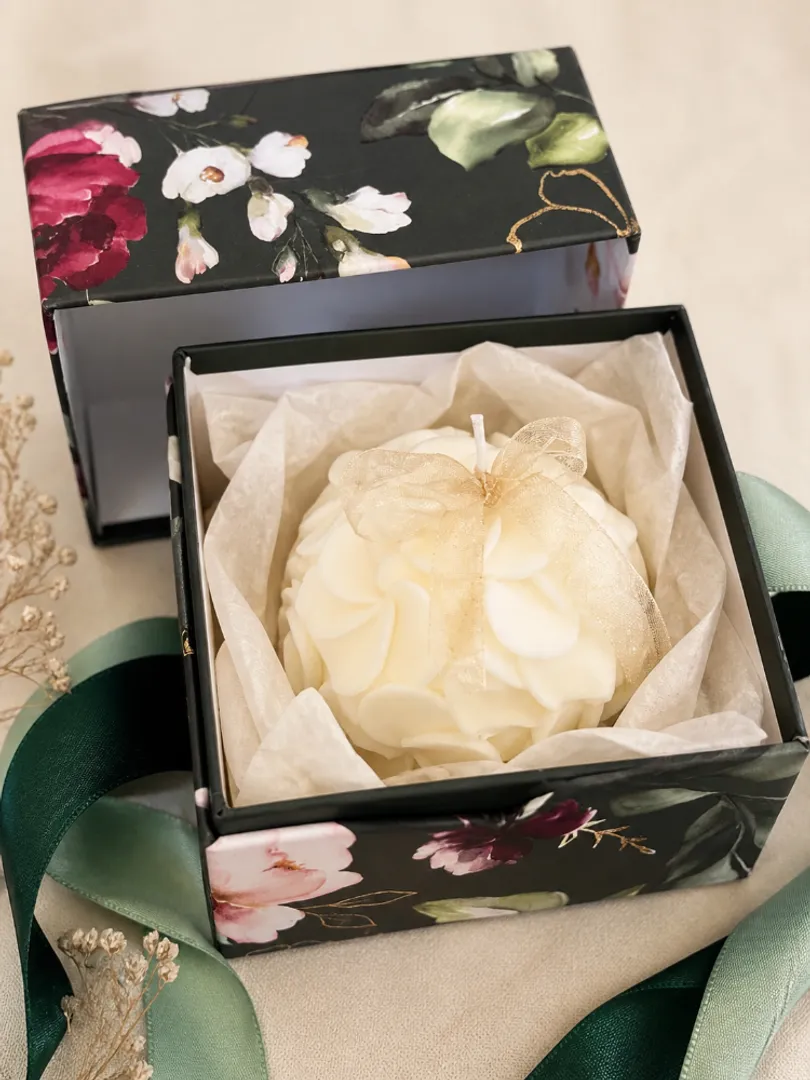 Set Obsequio Vela Petals en caja 
