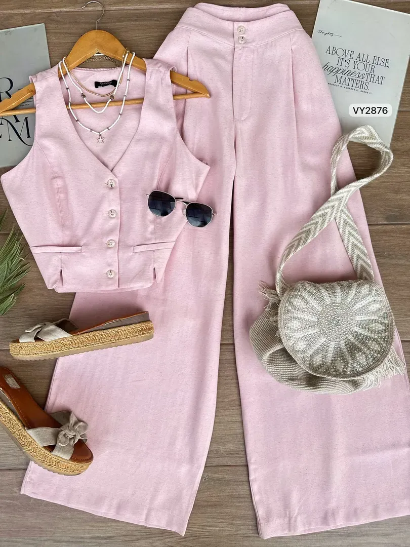 Conjunto chaleco + pantalón 