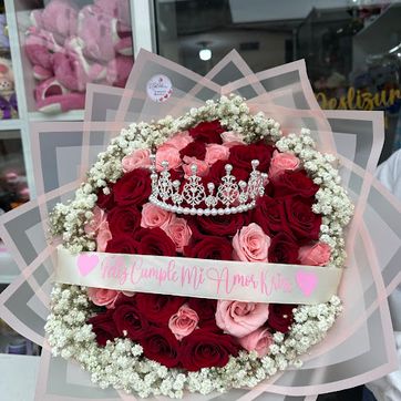 Imagen del producto Ramo buchon 50 Rosas 