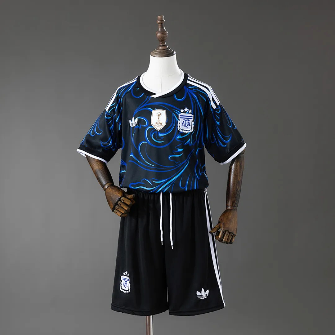 Argentina 2026 Manga Corta Niño Fan