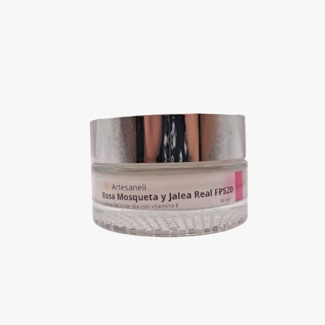 CREMA CREMA FACIAL DE ROSA MOSQUETA Y JALEA REAL