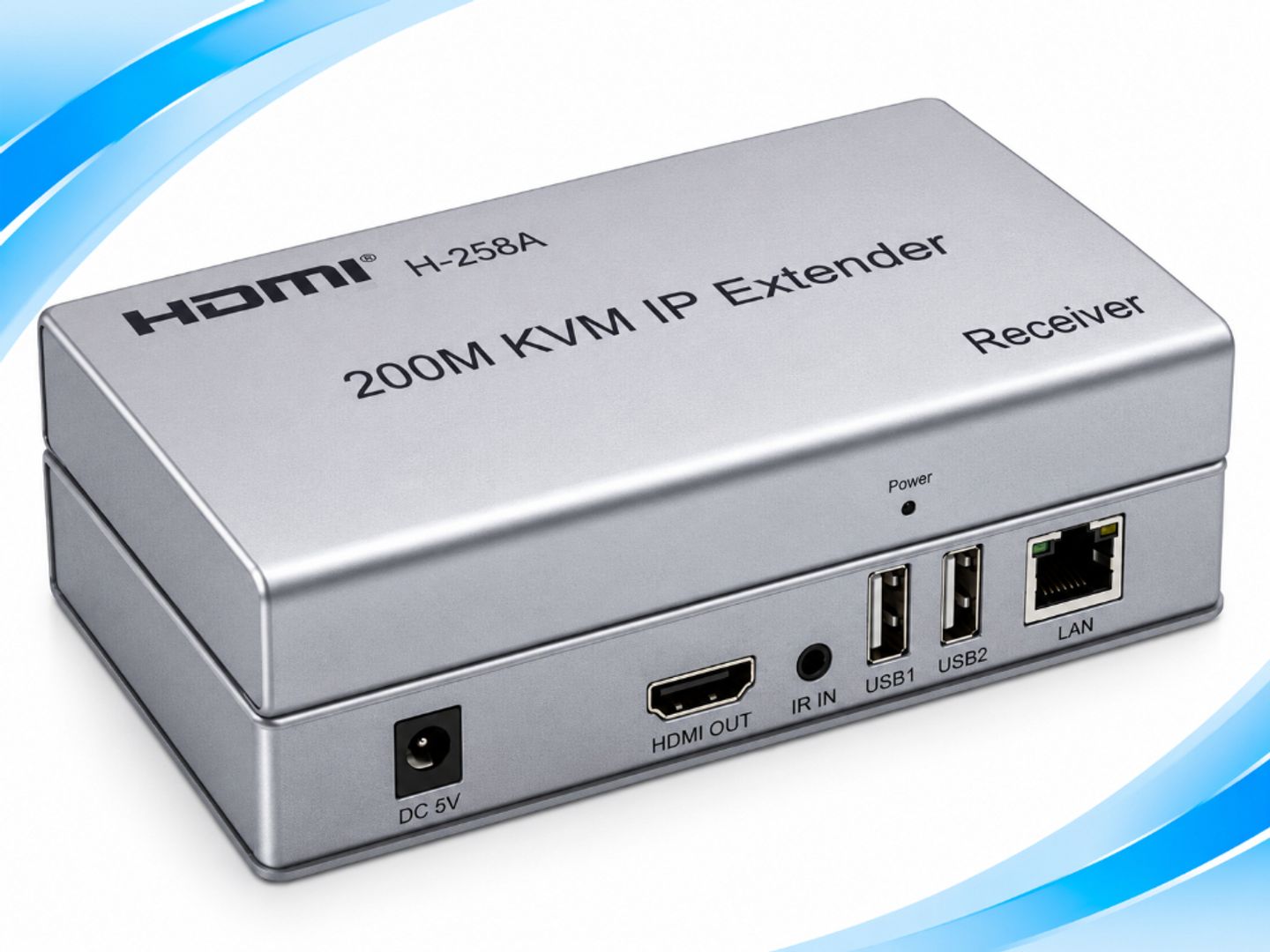 EXTENSOR HDMI KVM IP 200 METROS – MODELO H-258A