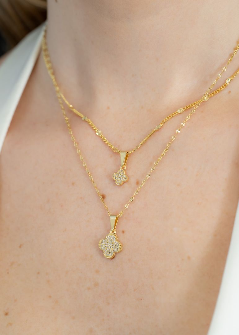 D Clover circonias 7mm