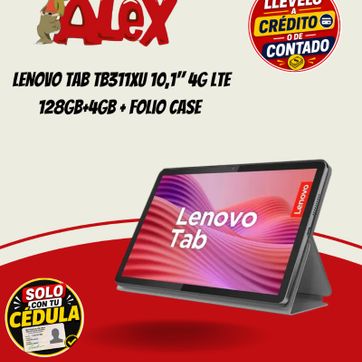 Imagen del producto Lenovo Tab TB311XU 10,1" 4G LTE 128GB+4GB + Folio Case 