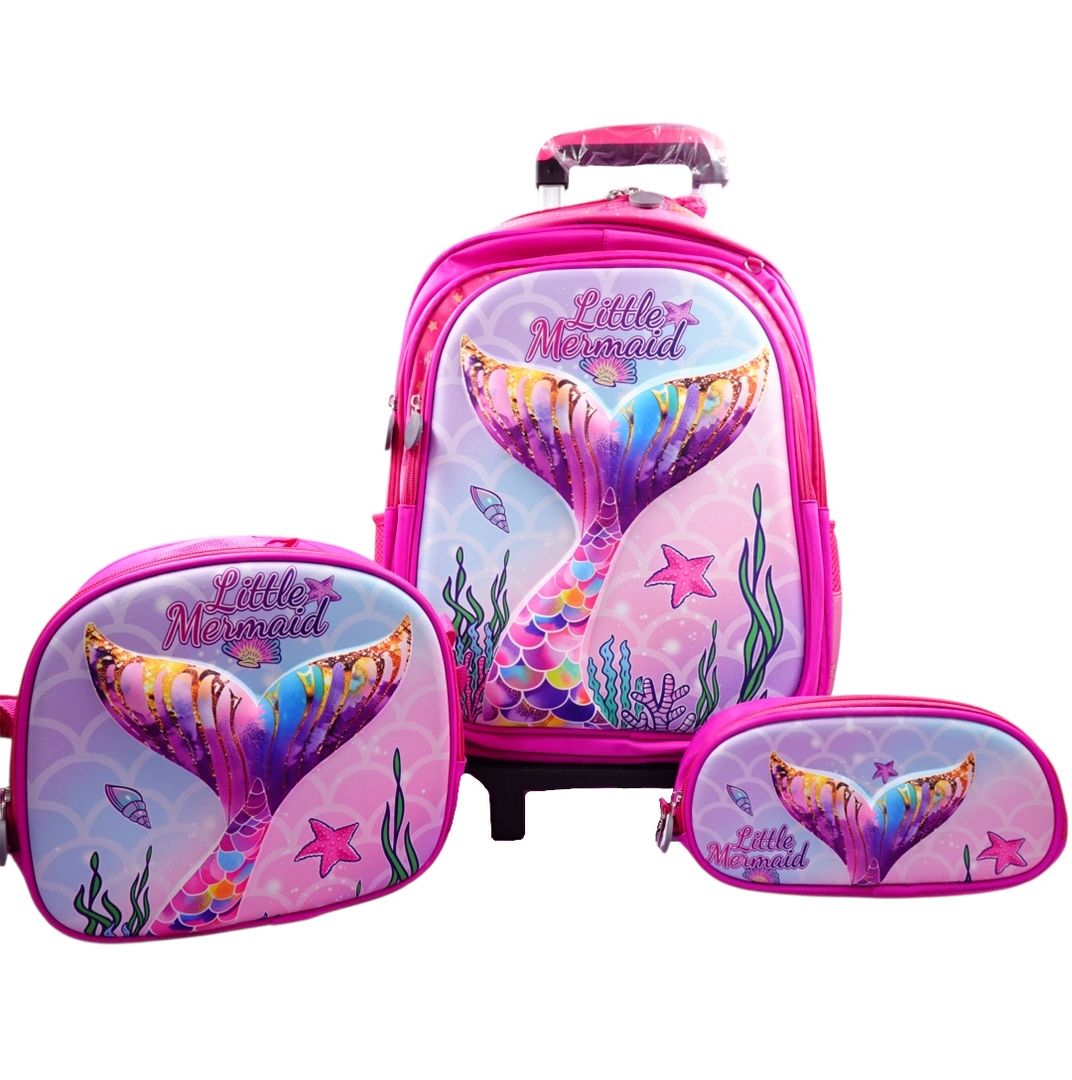 MORRAL TRIO GRANDE DE RUEDAS NIÑA 4124