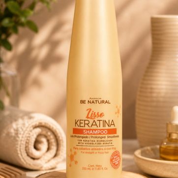 Imagen del producto SHAMPOO BE NATURAL LISO KERATINA
