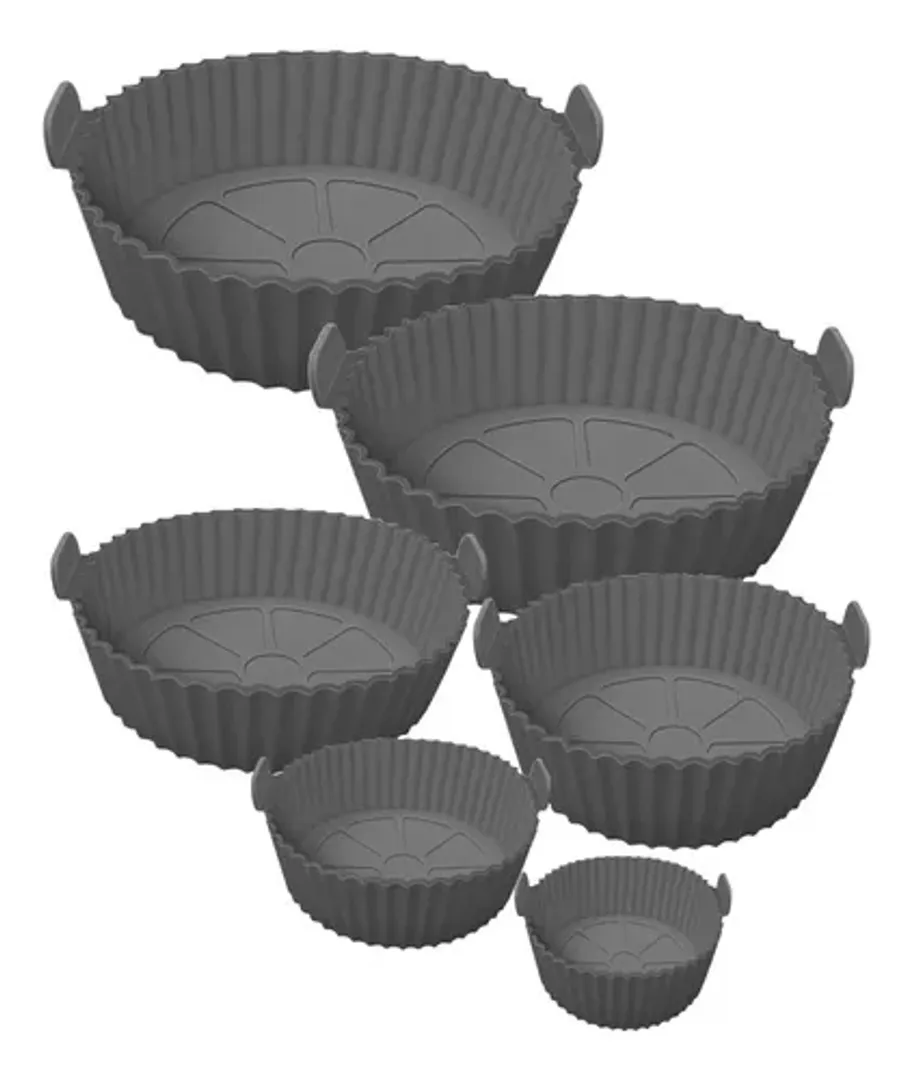 SILICONA x 6  AIR FRYER 