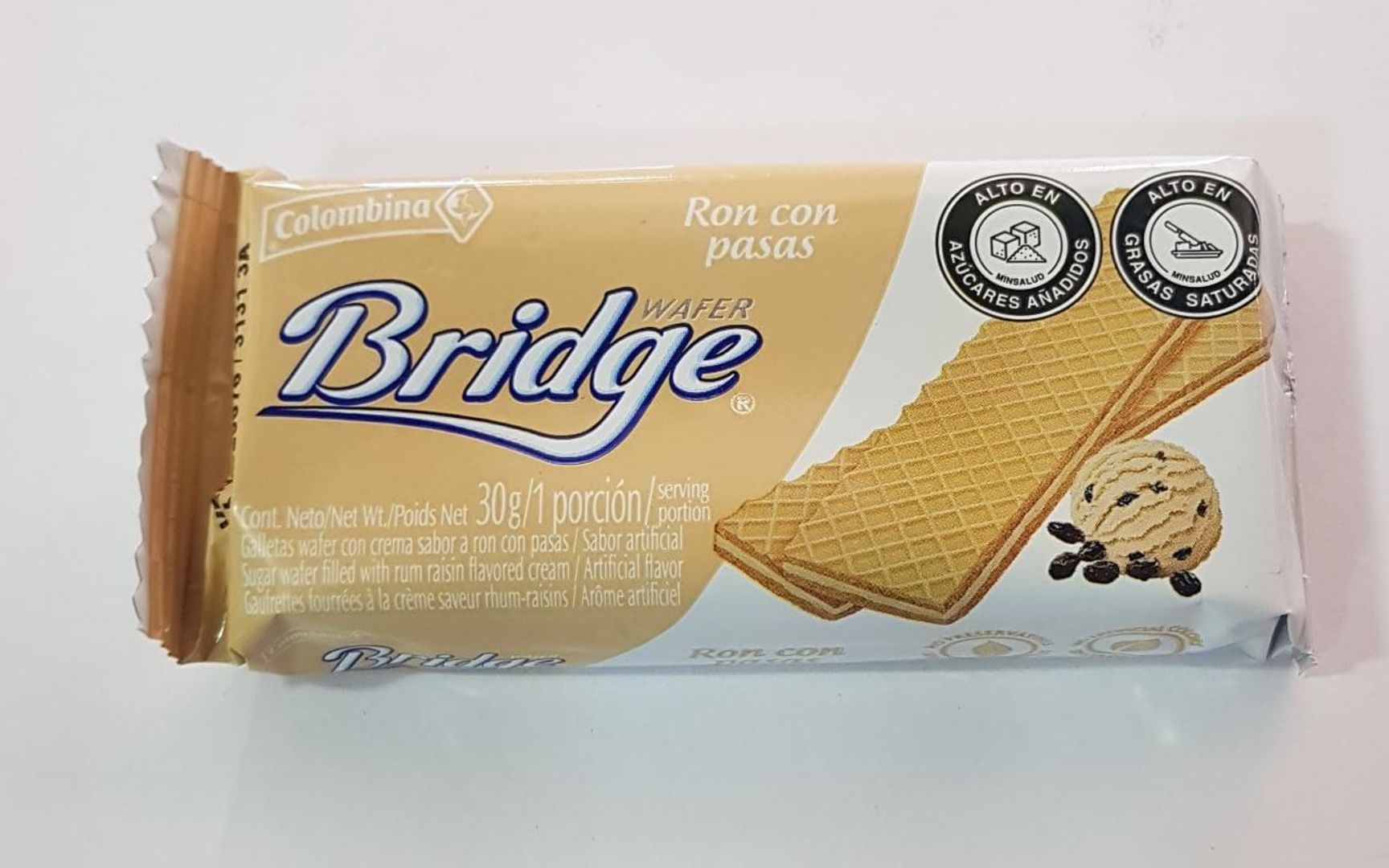 GALLETA BRIDGE 3O GR