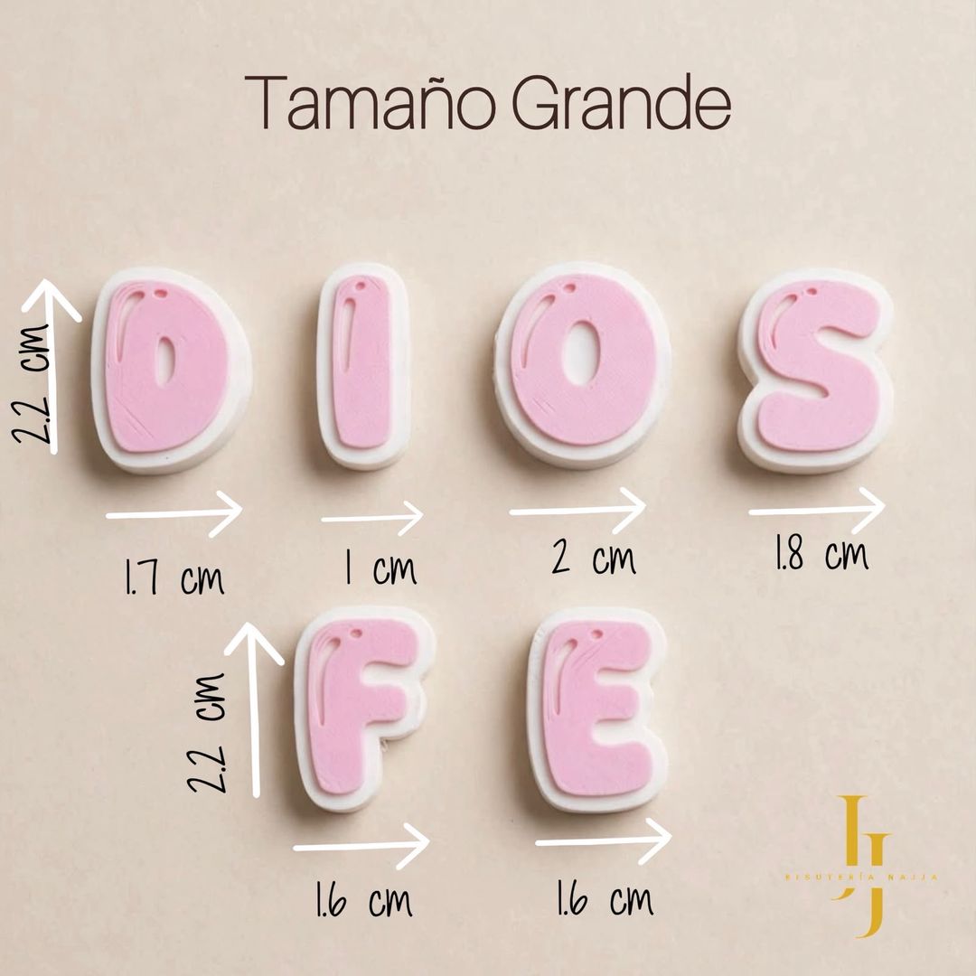 Dijes Letras