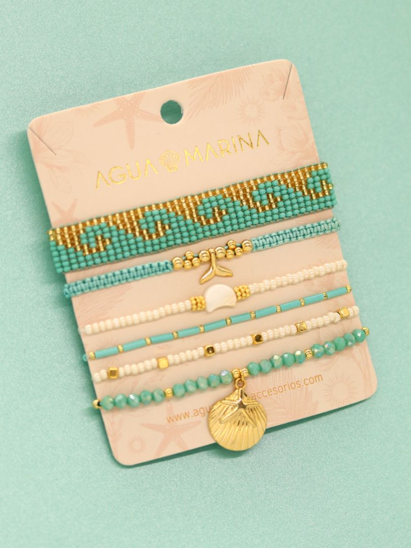 Set Pulsera Sea