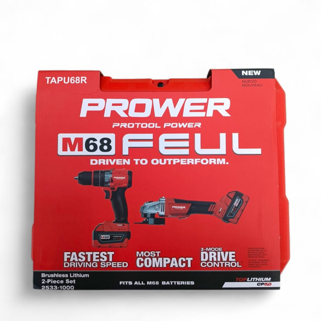 COMBO TALADRO Y PULIDORA TAPU68R