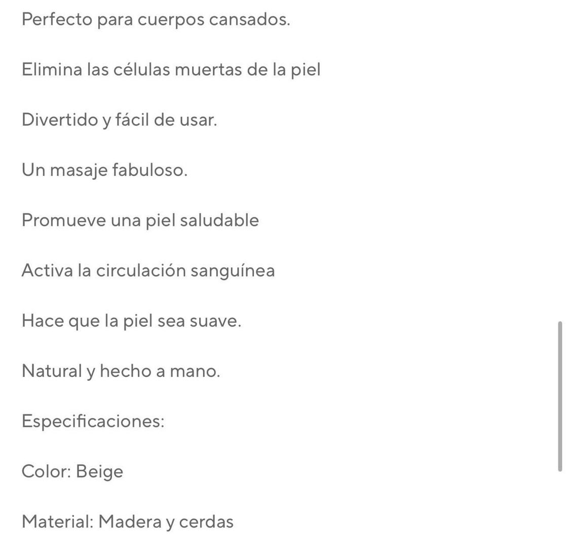 CEPILLO EN SECO