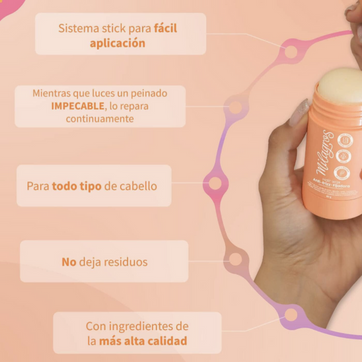 Stick Capilar Anti-Frizz wax Milagros  - imagen 4