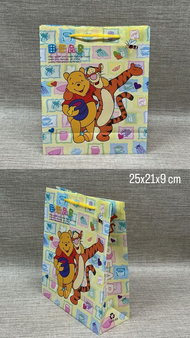 BOLSA DE REGALO WINNIE POOH 