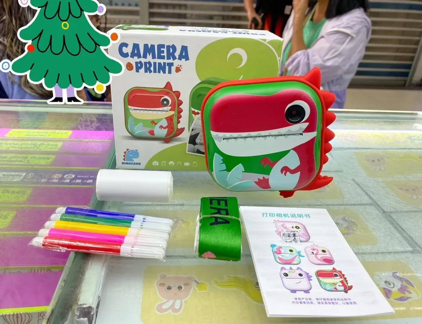 CÁMARA IMPRESORA NIÑAS UNICORNIO