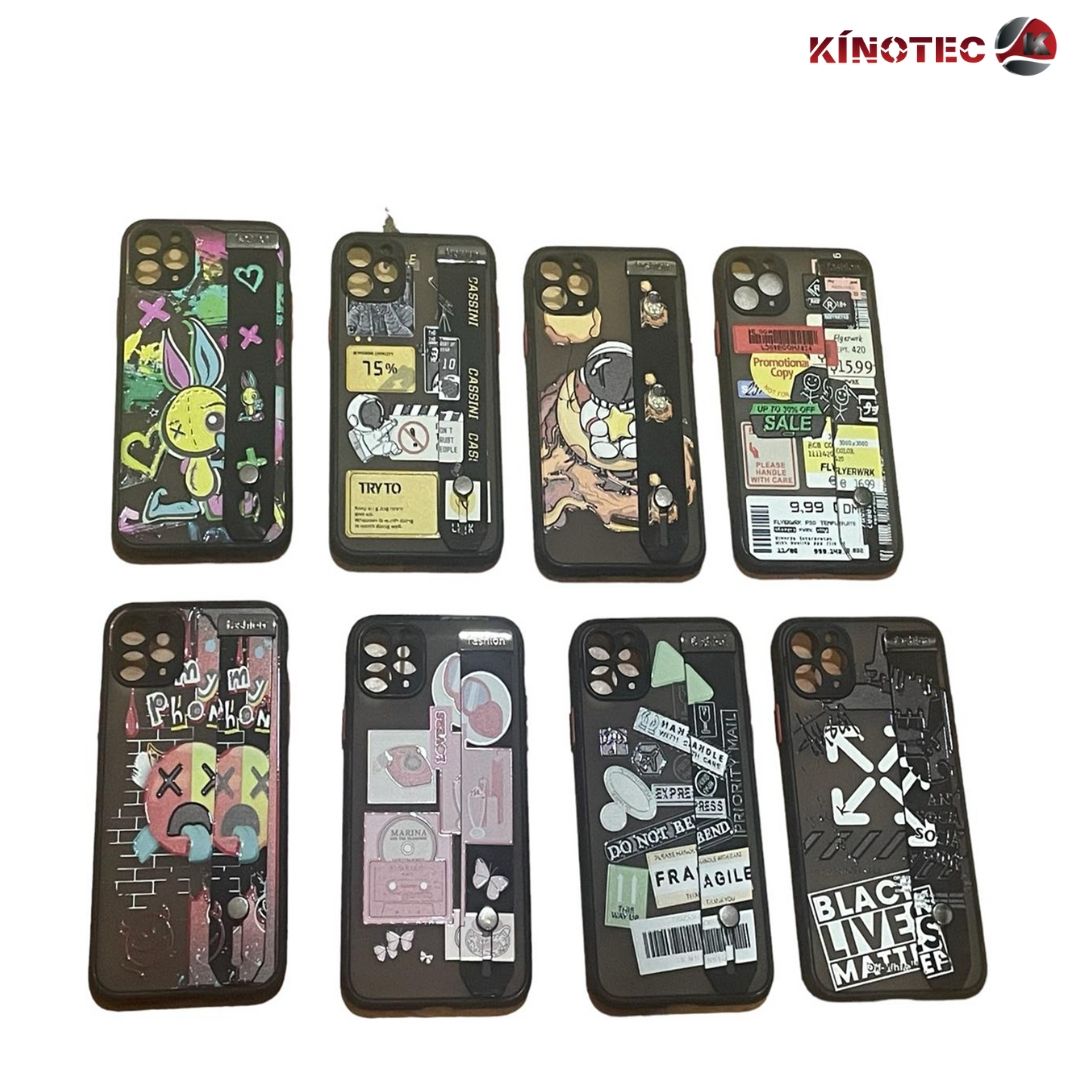 Estuche con Motivos y Correa