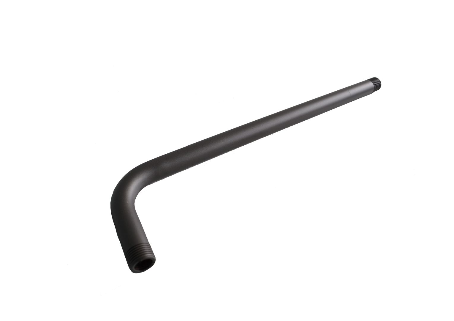 TUBO DUCHA REDONDO NEGRO