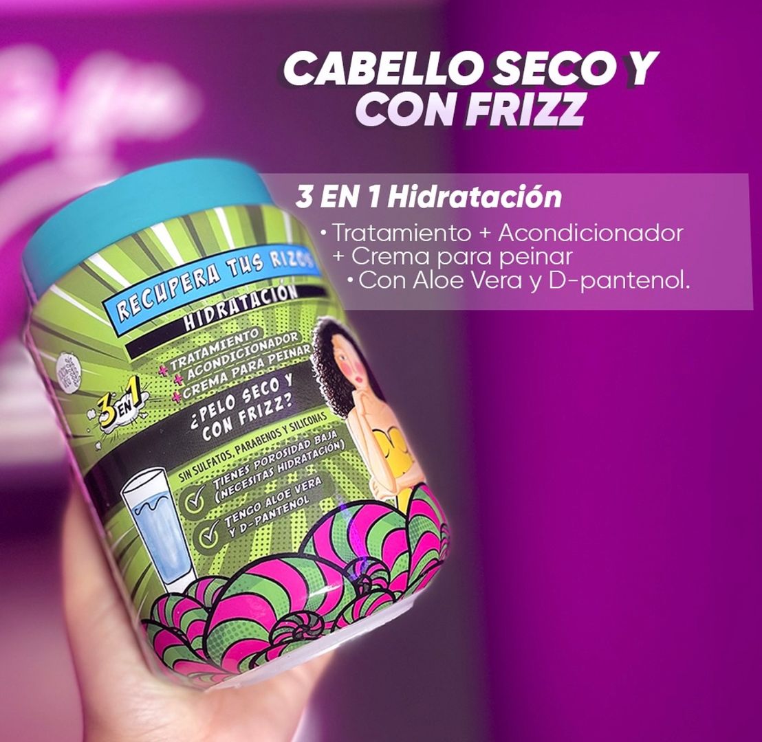 3 en 1 hidratación 